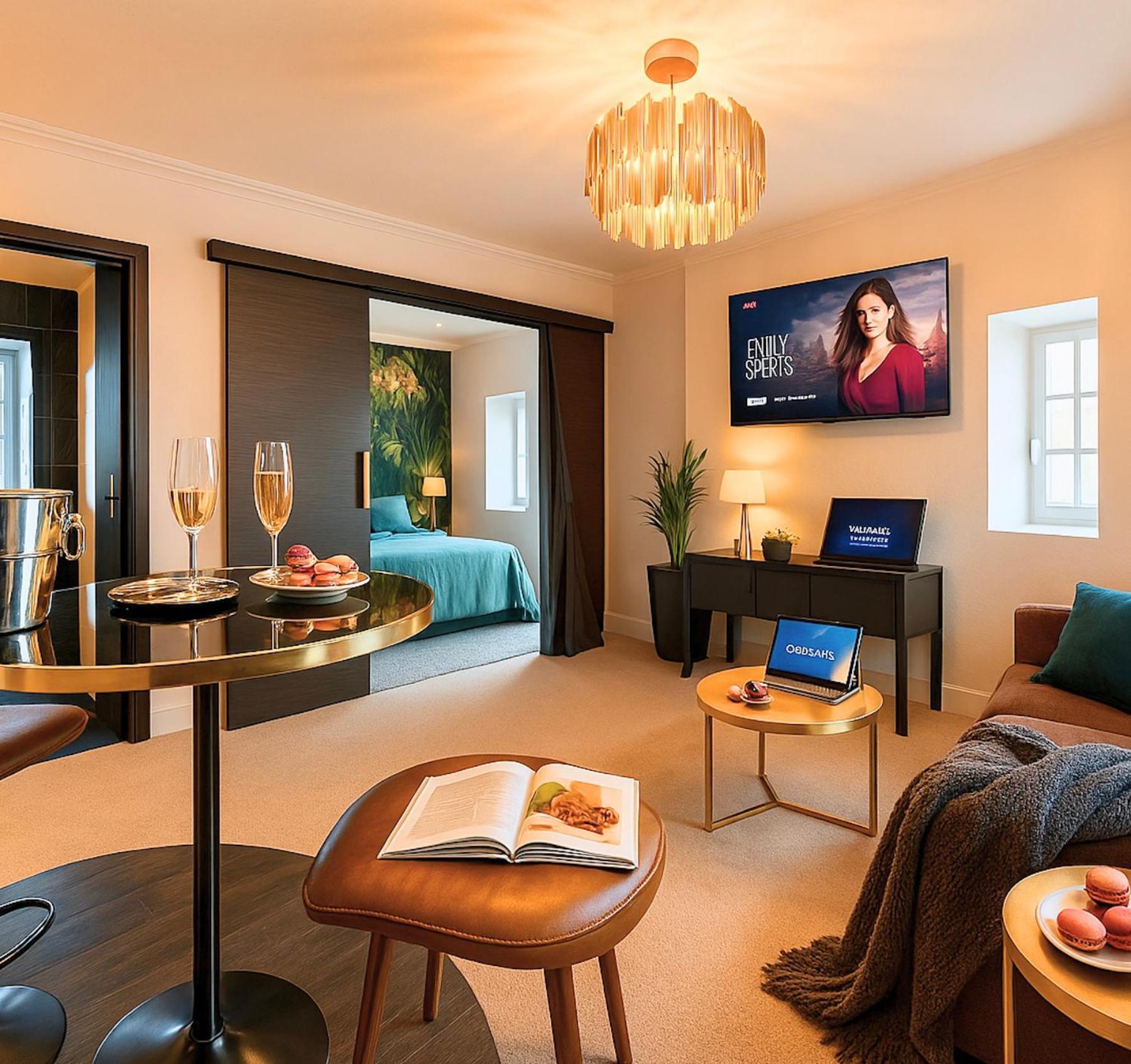 Appart'Hotel Chaleureux Au Coeur De Tullins - Le Roitelet Luaran gambar