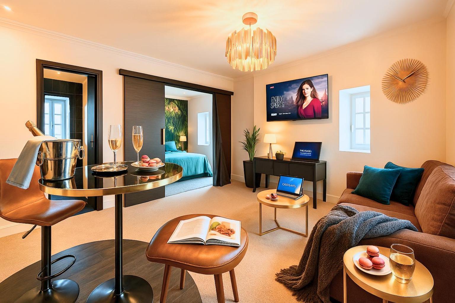 Appart'Hotel Chaleureux Au Coeur De Tullins - Le Roitelet Luaran gambar